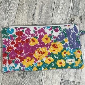 Chic Jem Colorful Floral wristlet pouch Clutch